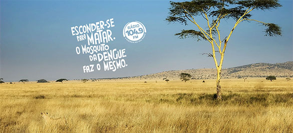 Campanha de combate a dengue - Rádio 104.9 FM